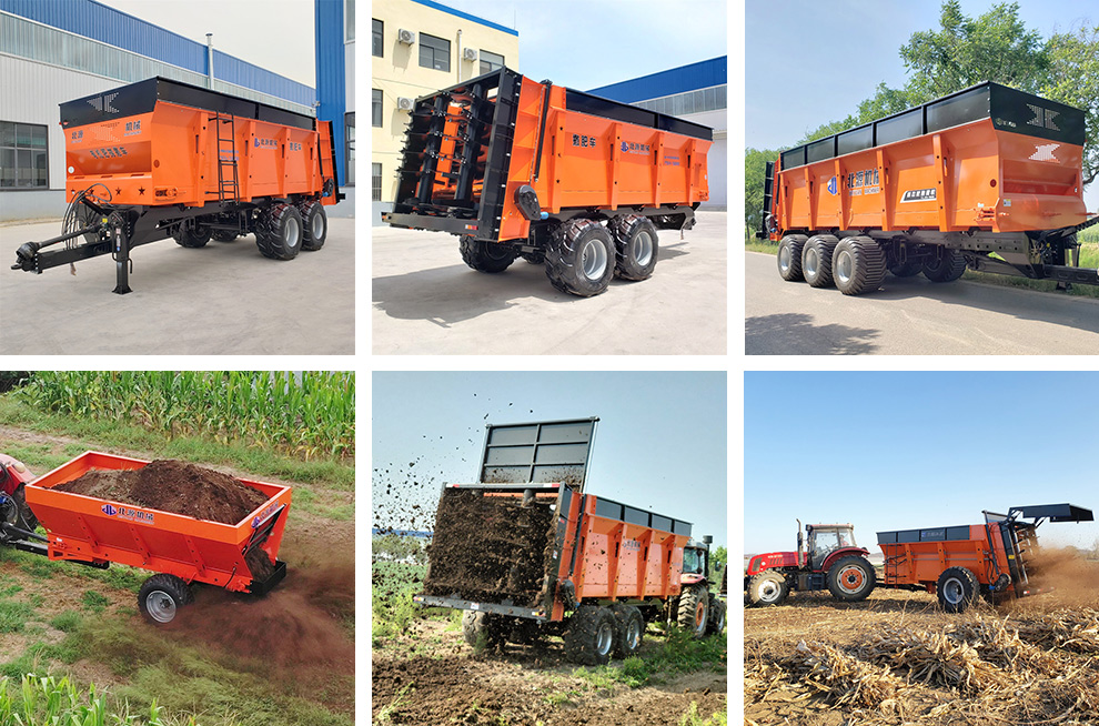 Horizontal Beater/Disc Manure Spreaders